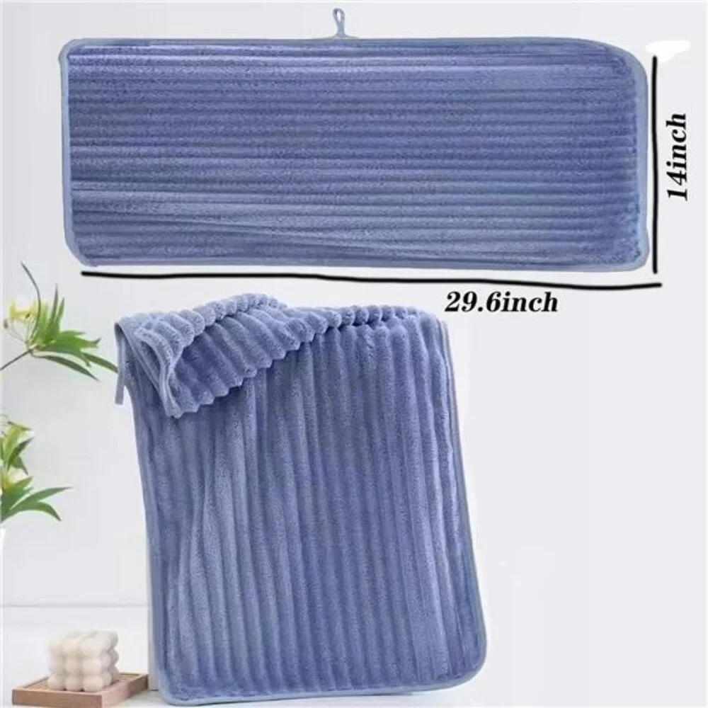 Microfiber Hand Towels Set of 4 Quick Dry Soft Absorbent Bathroom Kitchen Towels